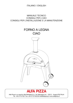 FORNO A LEGNA CIAO
