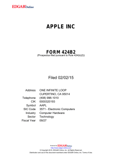 APPLE INC