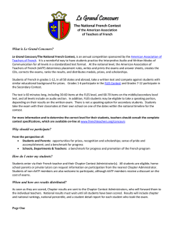 Le Grand Concours - AATF-FL