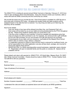 Download File - Slippery Rock Area Elementary PTCC