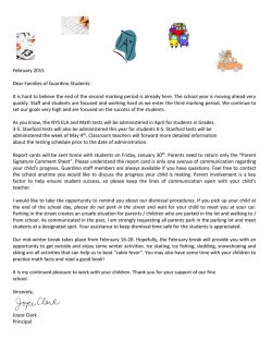 Guardino Elem. - Thousand Islands Central School