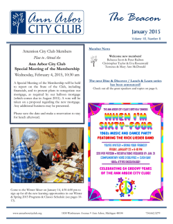 here - Ann Arbor City Club