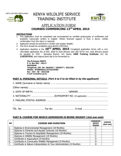 dowload the Application Forms