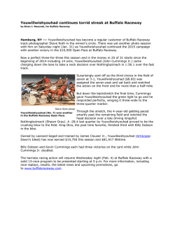 Youwillwishyouhad continues torrid streak at Buffalo Raceway