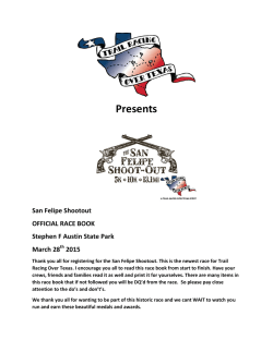 RaceBook - San Felipe Shootout