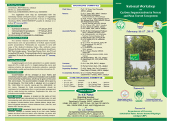 National Workshop - February 16-17, 2015
