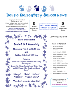 February Newsletter - Prairie Spirit School Division No. 206