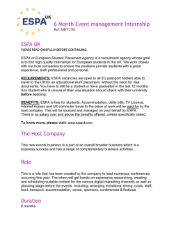 6 Month Event management Internship