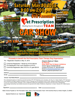 Car Show flyer - petprescriptionteam