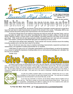 Boonville High School - Warrick County School Corporation