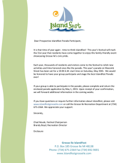 Grosse Ile IslandFest P.O. Box 185 Grosse Ile MI