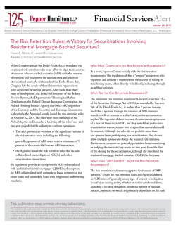 View the PDF version - Pepper Hamilton LLP