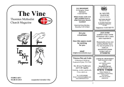 The Vine - Thornton Methodist Church