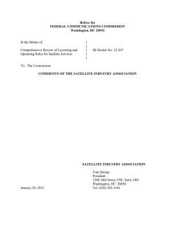 here - Satellite Industry Association