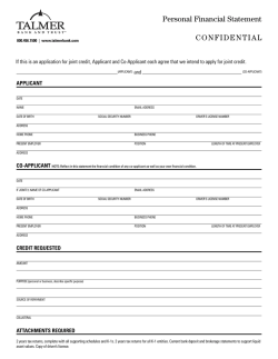 Talmer Personal Financial Statement page 4