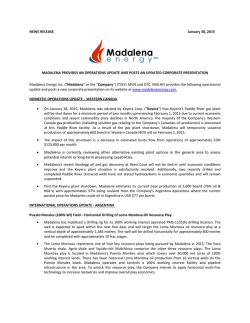 NOT FOR DISTRIBUTION TO THE UNITED