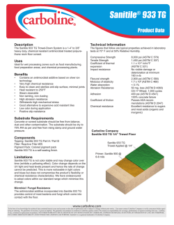 Sanitile&reg; 933 TG