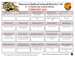 Chili bean Frito pie, cole- slaw, hot roll, fruit, milk Lasagna w/meat