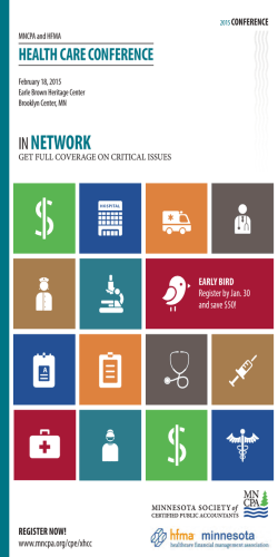 View brochure - Minnesota Society of CPAs