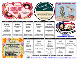 FEBRUARY - Chula Vista Elementary School District