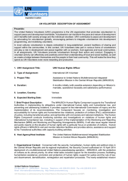 documento completo PDF - United Nations Volunteers