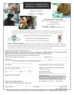 March 7, 2015 8:00am &ndash; 5:45pm 7.0 CE credits