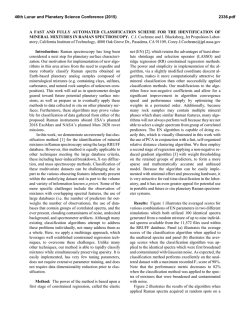 A FAST AND FULLY AUTOMATED CLASSIFICATION SCHEME