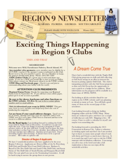 Winter 2015 - United Federation of Doll Clubs