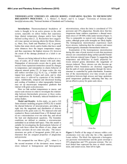 THERMOELASTIC STRESSES ON AIRLESS BODIES