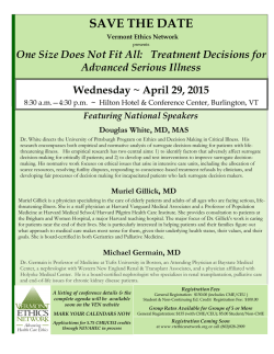 Details - Vermont Ethics Network