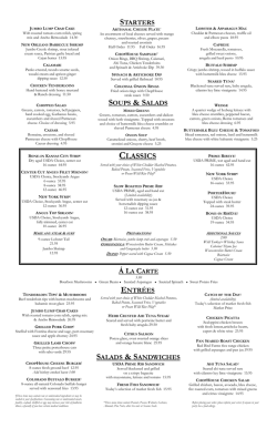 Dinner - Boulder Chophouse