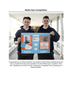 Maths Eyes Competition
