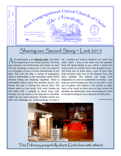 Newsletter - First Congregational United Church of Christ