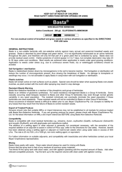 Basta web label - Bayer CropScience