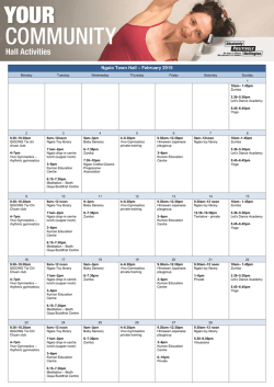 Ngaio Town Hall &ndash; February 2015