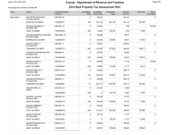 Agat Urban - Department of Revenue and Taxation