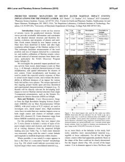 Predicted Seismic Signatures of Recent Dated Martian Impact Events