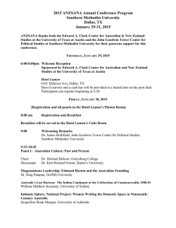 2015 Conference Program