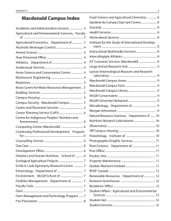 Macdonald Campus - IT Knowledge Base