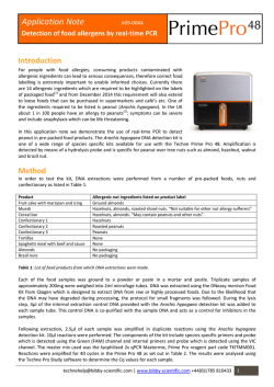 A09-004A Prime Pro 48 Food Allergens