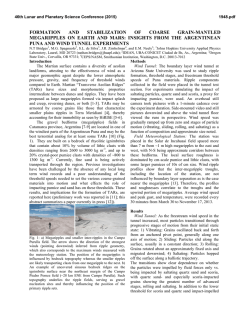 formation and stabilization of coarse grain