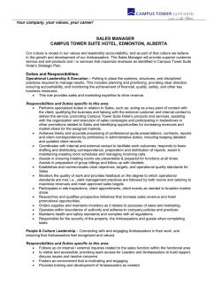 Sales Manager - Coast Hotels and Resorts