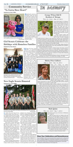 Lamorinda Weekly issue 24 volume 8