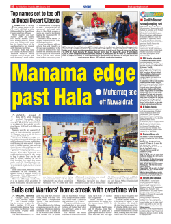 past Halal Muharraq see off Nuwaidrat