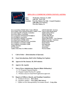 Download February 11, 2015 Agenda