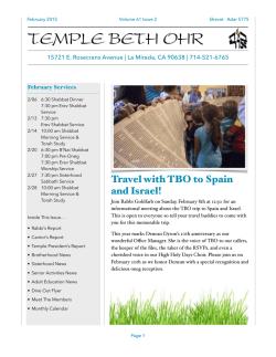 Temple Beth Ohr Beacon