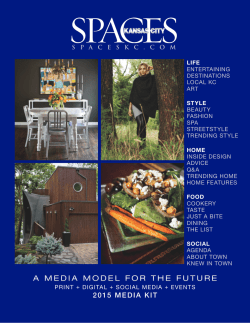 A MEDIA MODEL FOR THE FUTURE - Kansas City Star Advertising