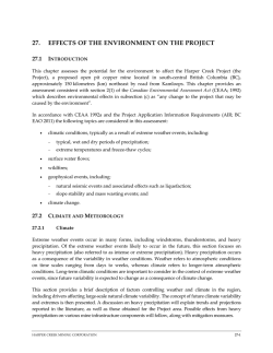 Chapter 27 - Yellowhead Mining Inc.