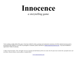 Alpha Draft &mdash; Feedback Appreciated