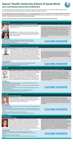 to view the workshops and to RSVP